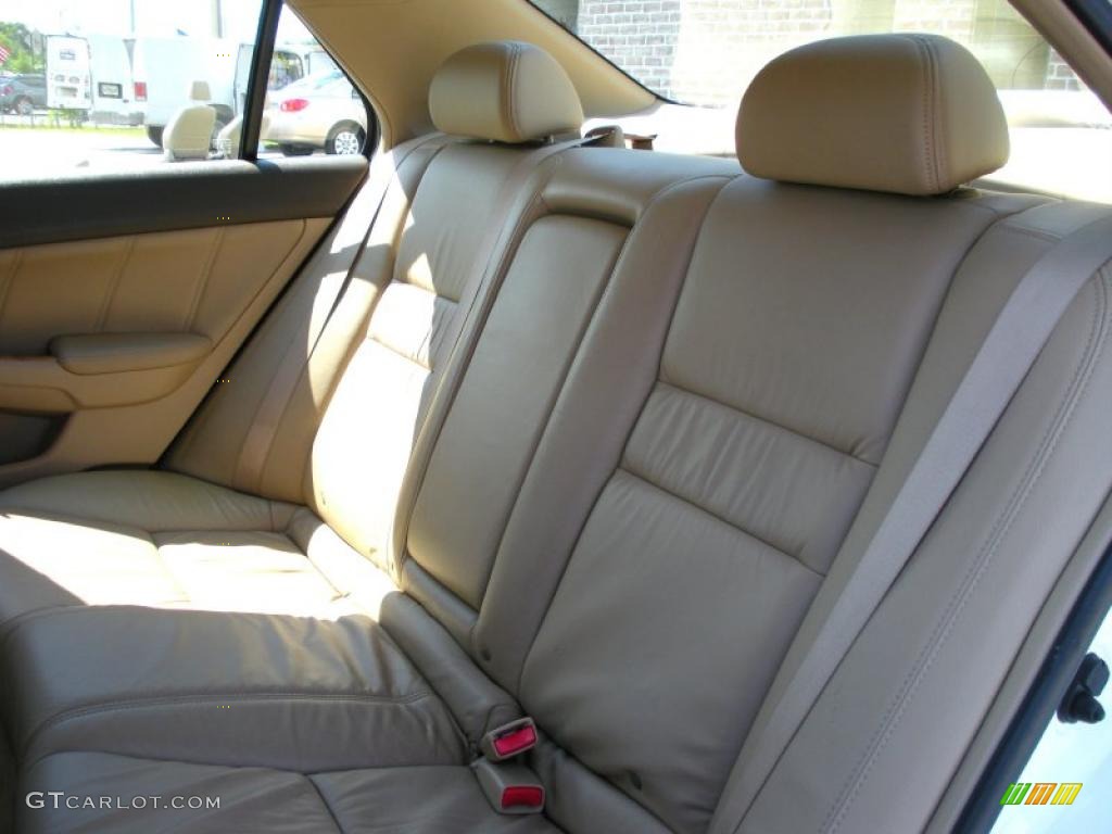 2003 Accord EX-L Sedan - Taffeta White / Ivory photo #15