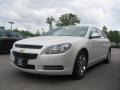 White Diamond Tricoat - Malibu LT Sedan Photo No. 1