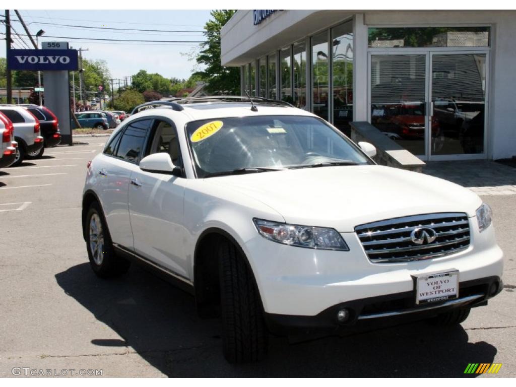 Ivory Pearl Infiniti FX