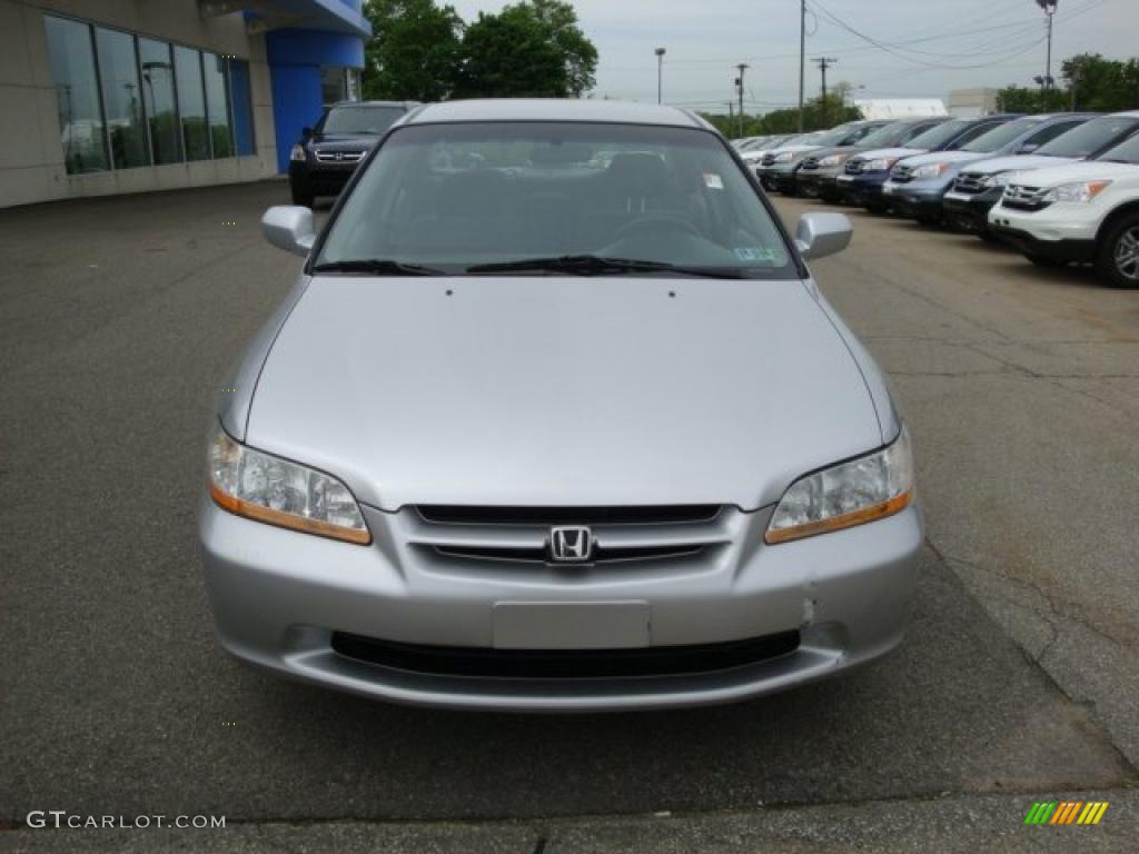 2000 Accord LX Sedan - Satin Silver Metallic / Lapis photo #6