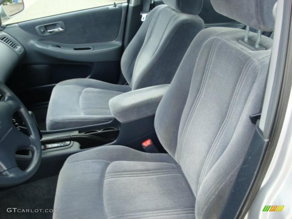 2000 Accord LX Sedan - Satin Silver Metallic / Lapis photo #8