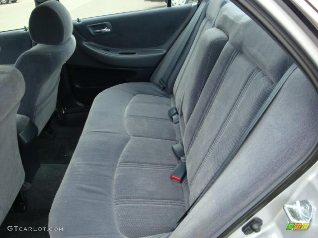 2000 Accord LX Sedan - Satin Silver Metallic / Lapis photo #9