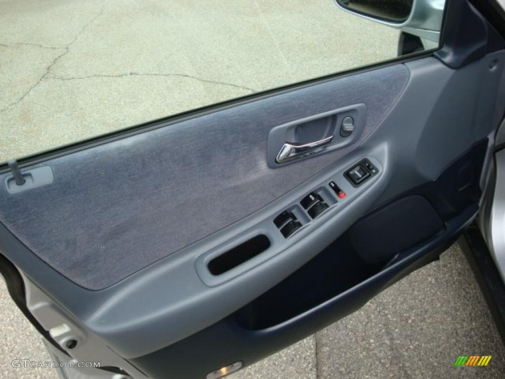 2000 Accord LX Sedan - Satin Silver Metallic / Lapis photo #11