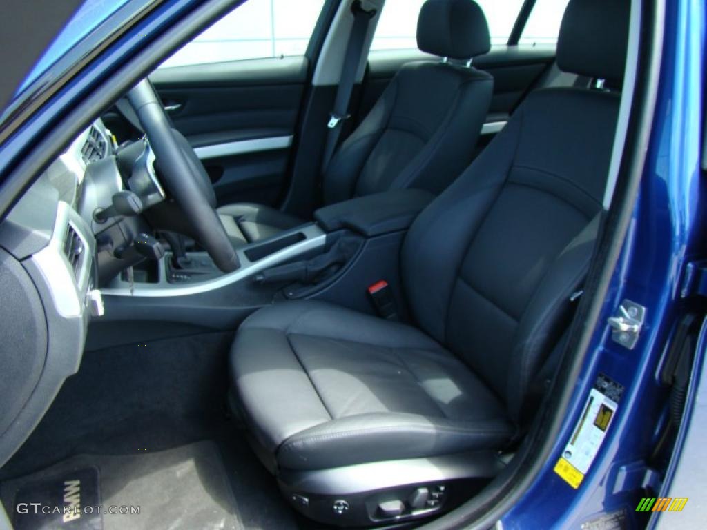 2010 3 Series 328i xDrive Sedan - Montego Blue Metallic / Black photo #8