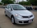 2009 Brillant Silver Nissan Versa 1.8 S Sedan  photo #3