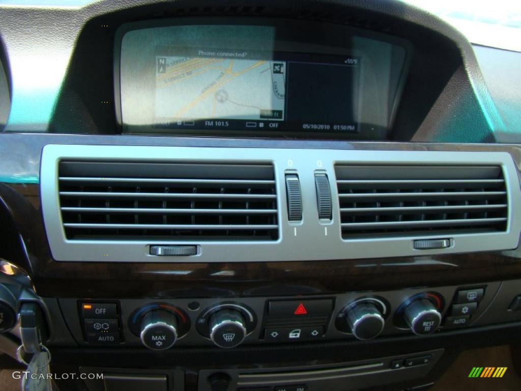 2007 7 Series 750Li Sedan - Black Sapphire Metallic / Natural Brown photo #13