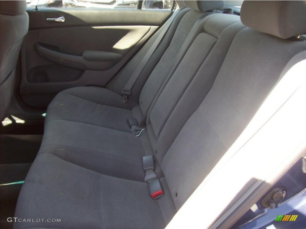 2007 Accord LX Sedan - Royal Blue Pearl / Gray photo #12