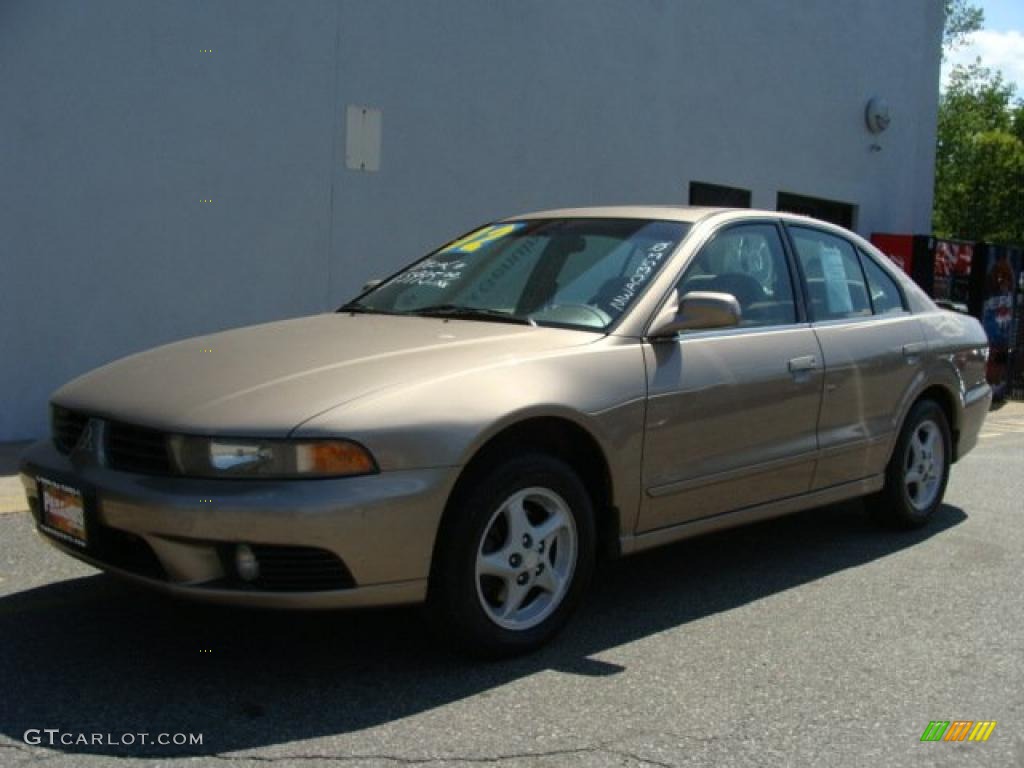 2002 Galant ES - Bodega Beige Pearl / Tan photo #1