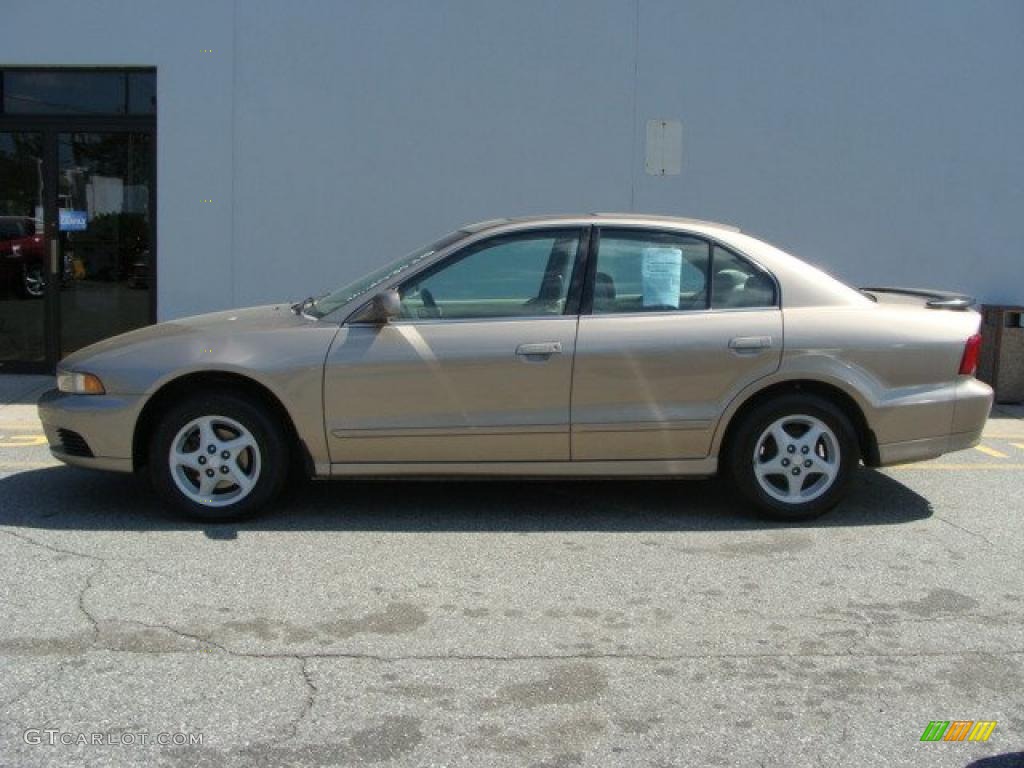 2002 Galant ES - Bodega Beige Pearl / Tan photo #3