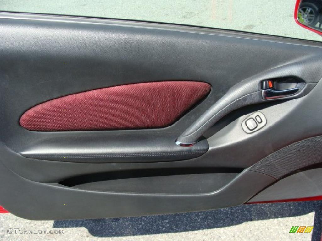 2004 Celica GT - Absolutely Red / Black/Red photo #8