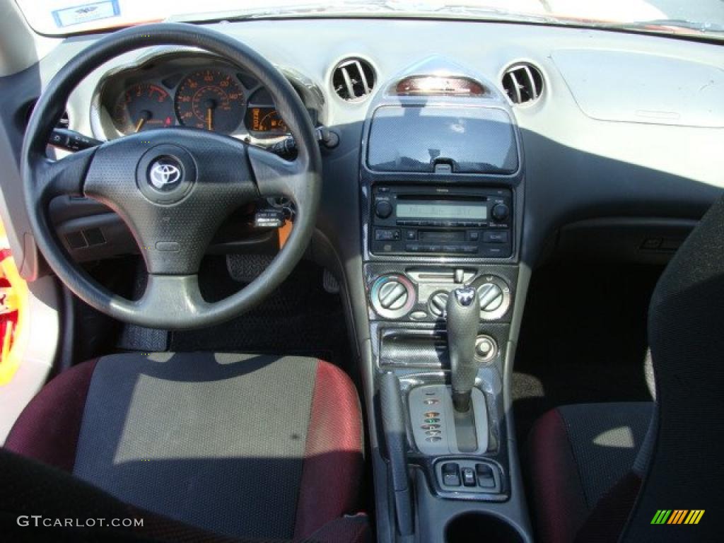 2004 Celica GT - Absolutely Red / Black/Red photo #11