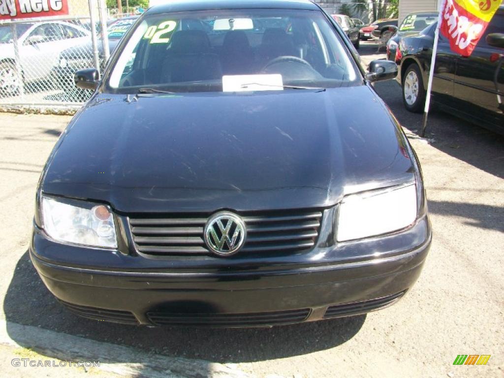 2002 Jetta GLI  VR6 Sedan - Black / Black photo #3