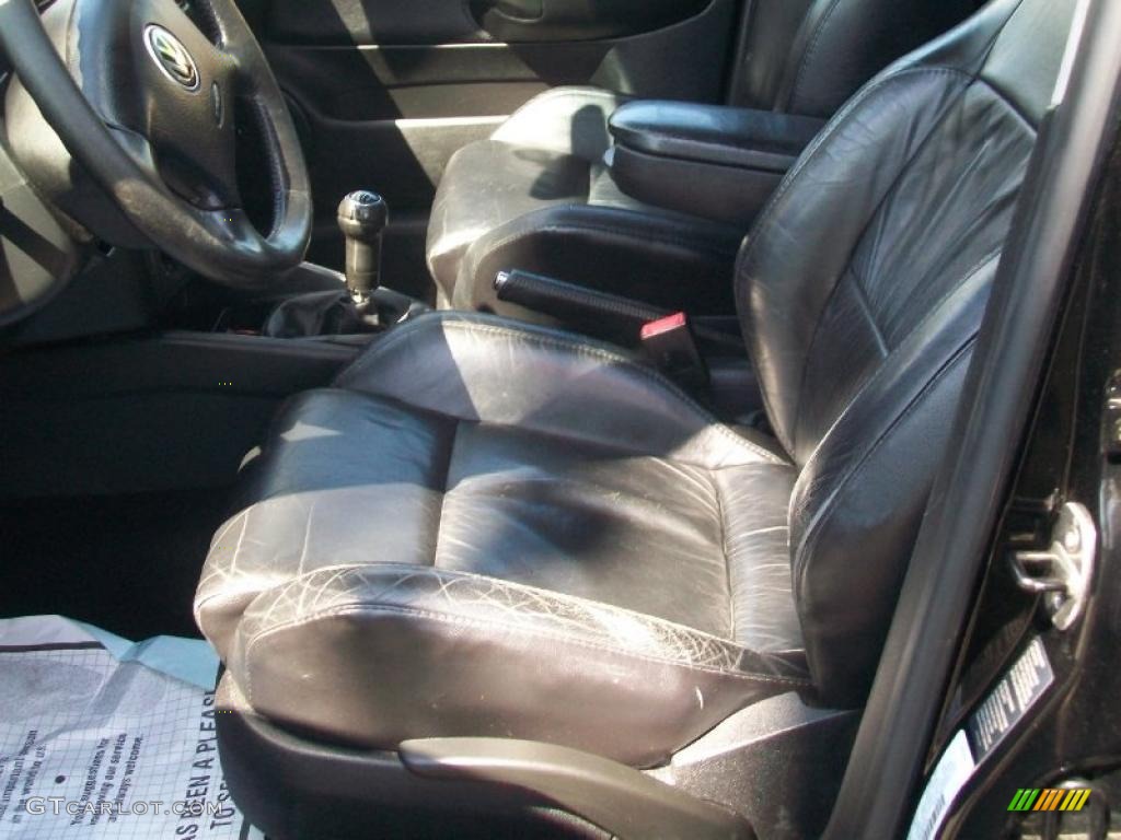 2002 Jetta GLI  VR6 Sedan - Black / Black photo #13