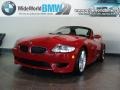 Imola Red 2008 BMW M Roadster