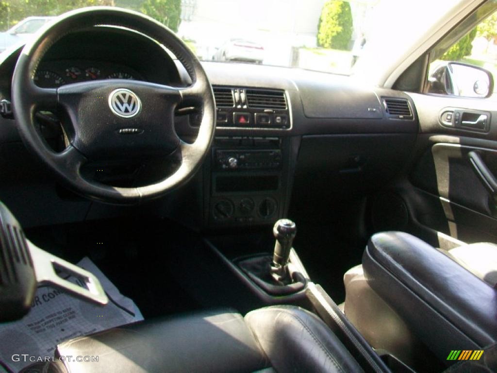 2002 Jetta GLI  VR6 Sedan - Black / Black photo #23