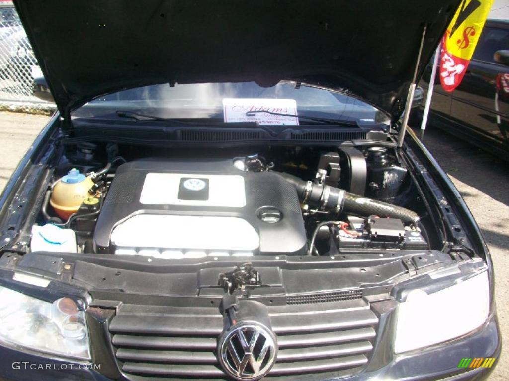 2002 Jetta GLI  VR6 Sedan - Black / Black photo #32