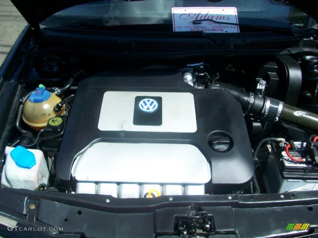 2002 Jetta GLI  VR6 Sedan - Black / Black photo #33