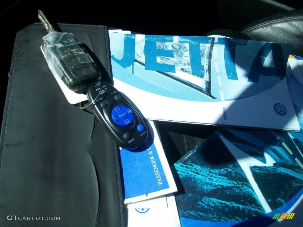 2002 Jetta GLI  VR6 Sedan - Black / Black photo #35