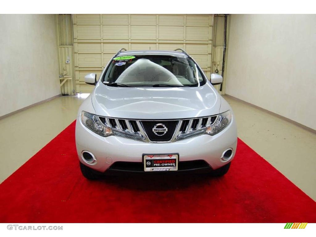 2009 Murano S - Brilliant Silver Metallic / Beige photo #2