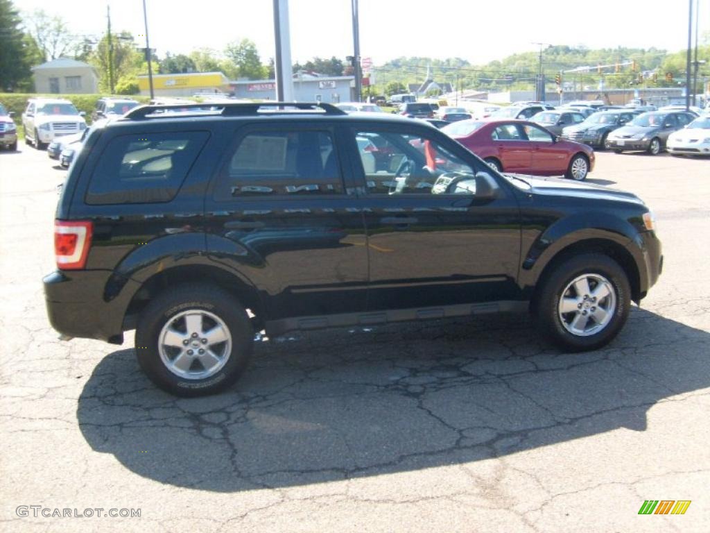 2009 Escape XLT V6 4WD - Black Pearl Slate Metallic / Charcoal photo #5