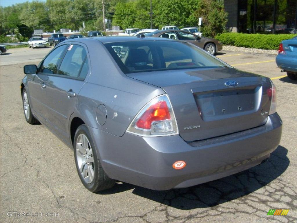 2007 Fusion SE - Tungsten Grey Metallic / Charcoal Black photo #2
