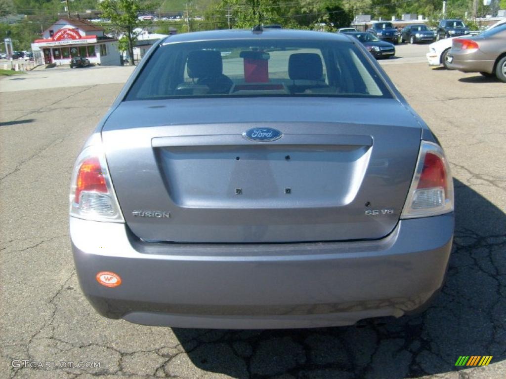 2007 Fusion SE - Tungsten Grey Metallic / Charcoal Black photo #3
