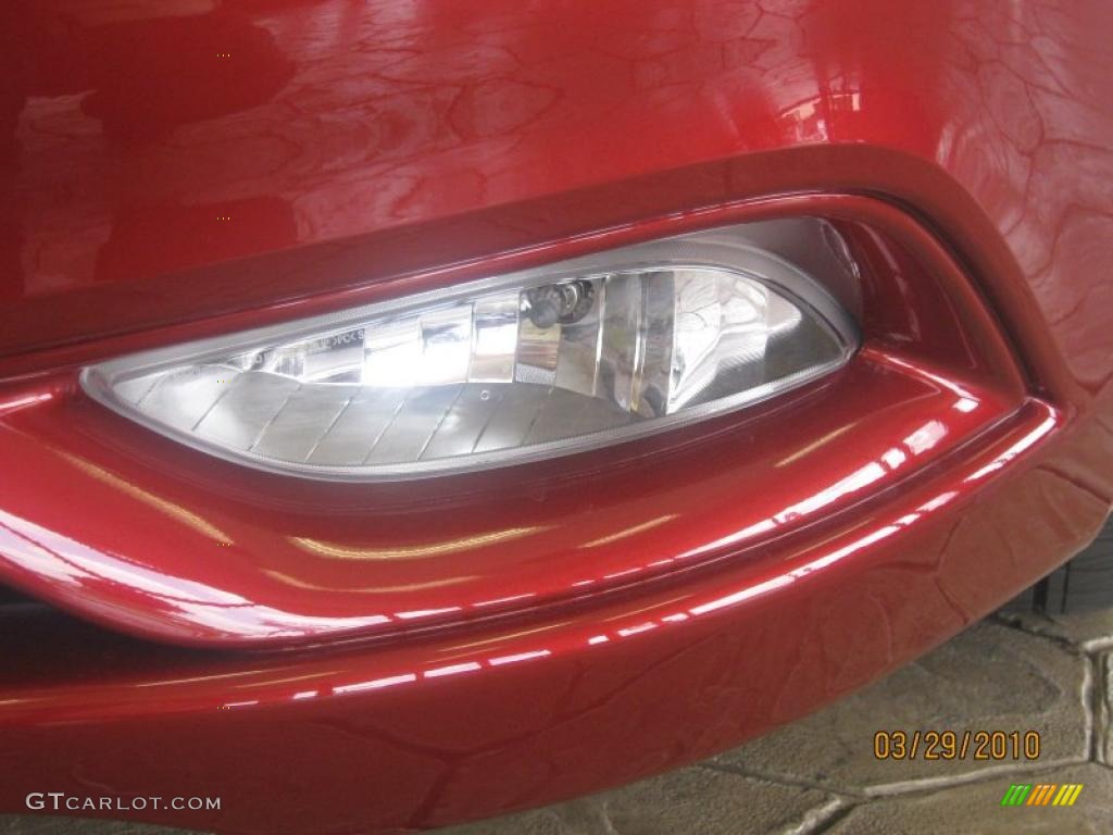 2011 Sonata SE - Venetian Red / Black photo #4