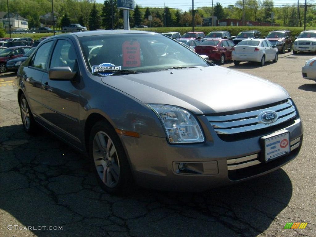 2007 Fusion SE - Tungsten Grey Metallic / Charcoal Black photo #6
