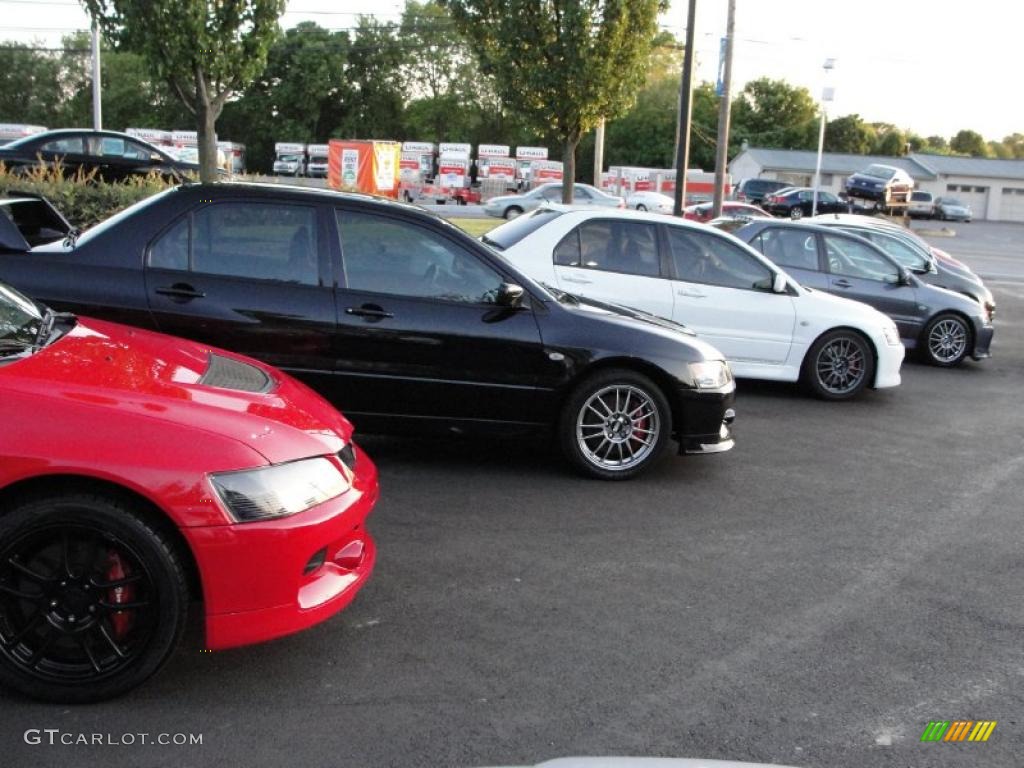 2006 Lancer Evolution IX - Rally Red / Black Alcantara photo #19