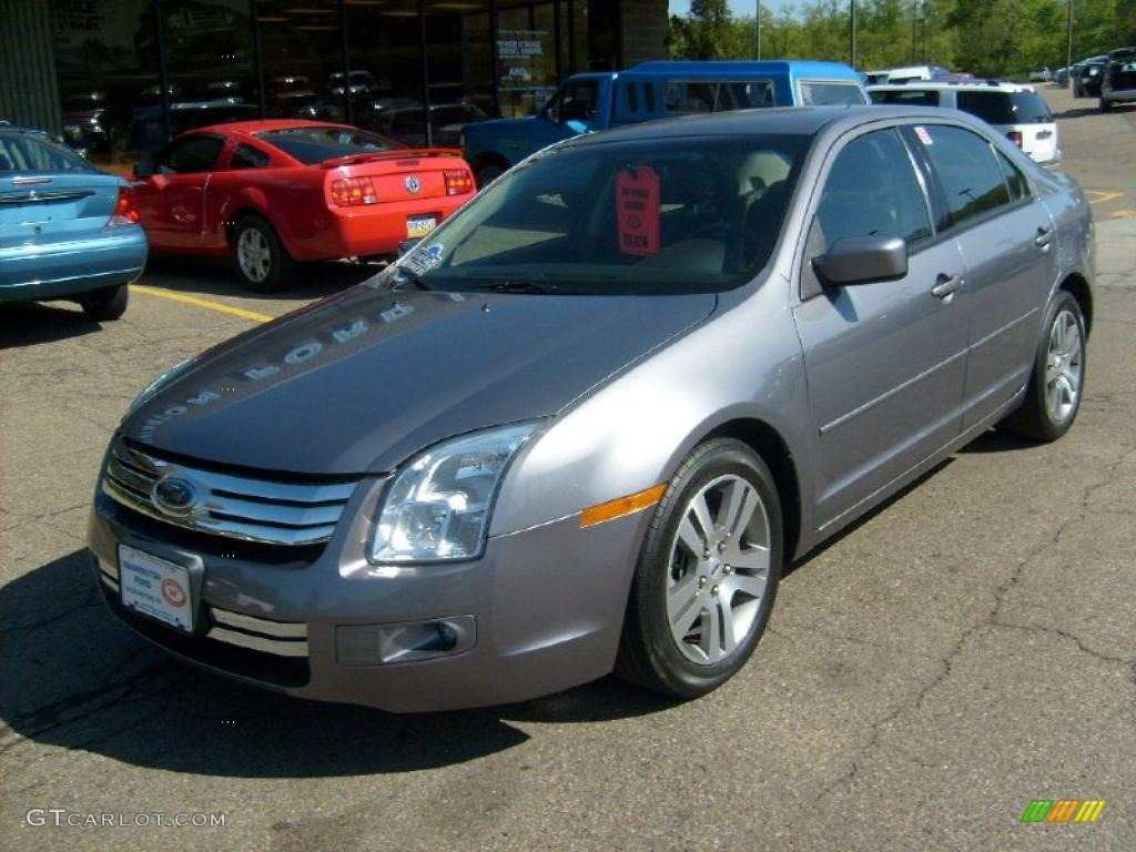 2007 Fusion SE - Tungsten Grey Metallic / Charcoal Black photo #8