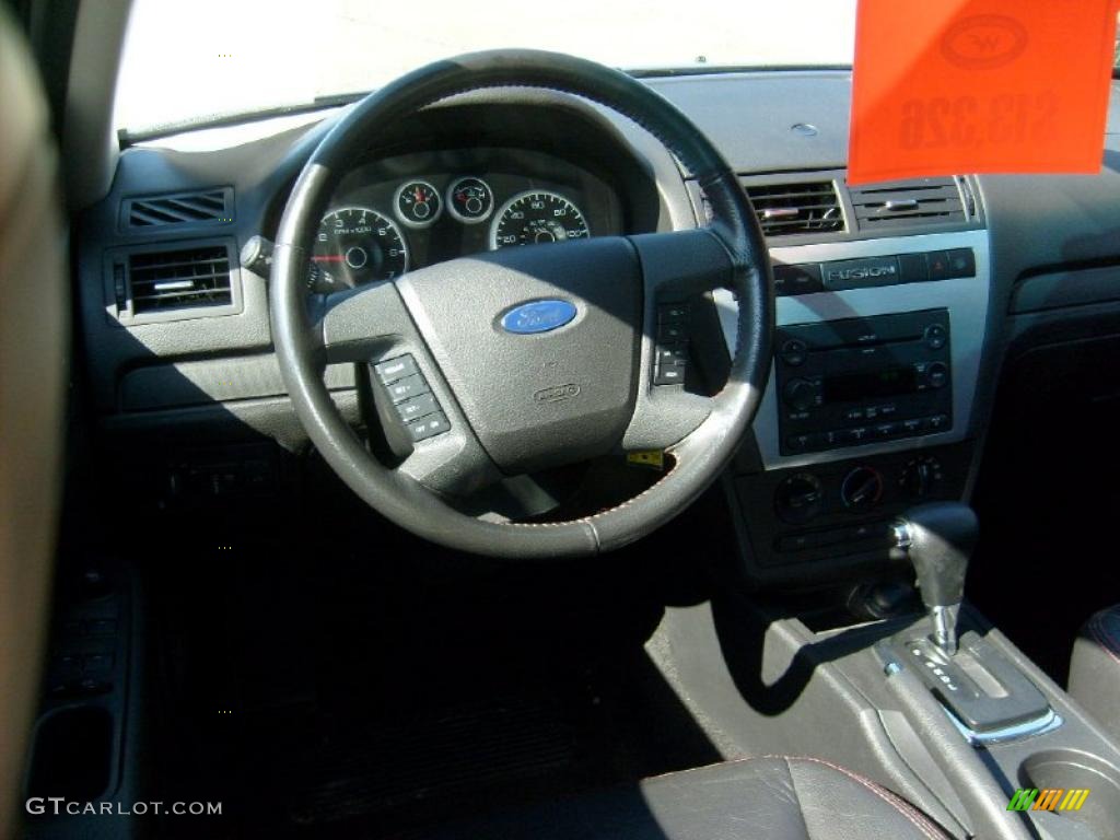 2007 Fusion SE - Tungsten Grey Metallic / Charcoal Black photo #14
