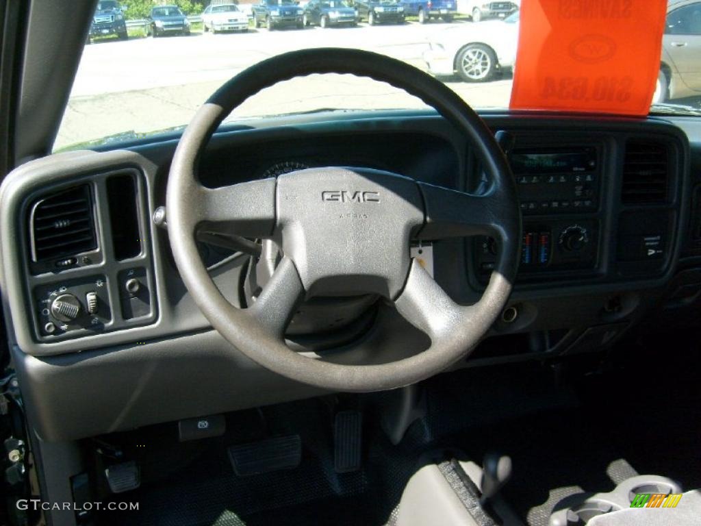 2003 Sierra 1500 Extended Cab 4x4 - Polo Green Metallic / Dark Pewter photo #14