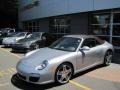 GT Silver Metallic - 911 Carrera S Cabriolet Photo No. 4