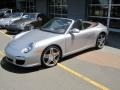 GT Silver Metallic - 911 Carrera S Cabriolet Photo No. 13