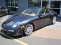 2010 Atlas Grey Metallic Porsche 911 Carrera 4S Coupe  photo #4