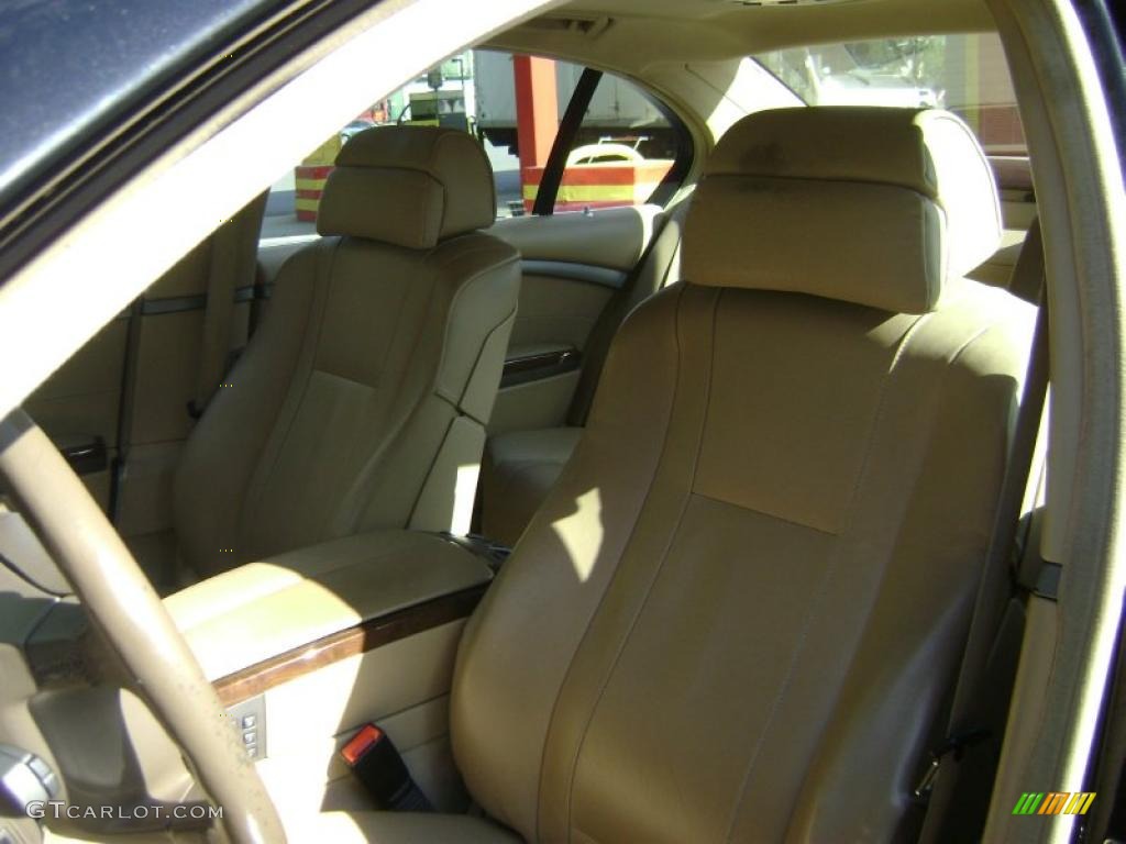 2002 7 Series 745Li Sedan - Jet Black / Beige III photo #20