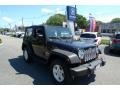 2009 Black Jeep Wrangler X 4x4  photo #1