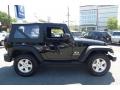 2009 Black Jeep Wrangler X 4x4  photo #2