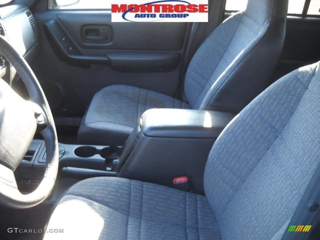 2001 Cherokee Sport 4x4 - Steel Blue Pearl / Agate photo #10