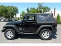 2009 Black Jeep Wrangler X 4x4  photo #9