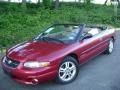 1996 Radiant Fire Red Chrysler Sebring JXi Convertible  photo #2