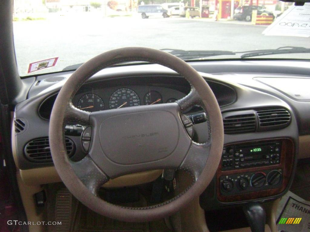 1996 Sebring JXi Convertible - Radiant Fire Red / Beige photo #13