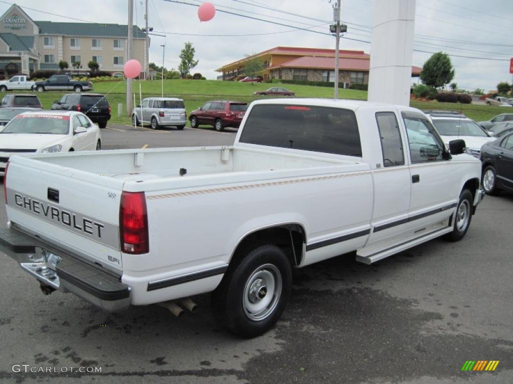 1989 C/K 2500 C2500 Extended Cab - White / Red photo #5