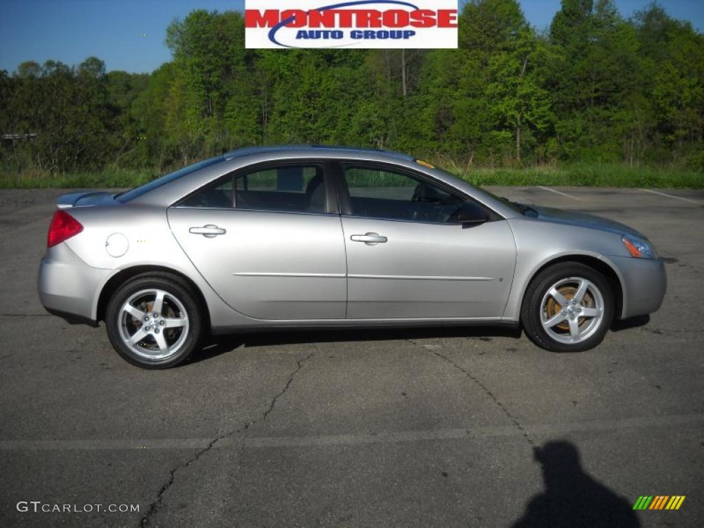 2006 G6 V6 Sedan - Liquid Silver Metallic / Light Taupe photo #1