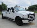 Oxford White - F350 Super Duty XL Crew Cab Dually Photo No. 6