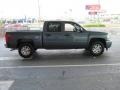 2007 Blue Granite Metallic Chevrolet Silverado 1500 LS Crew Cab  photo #4