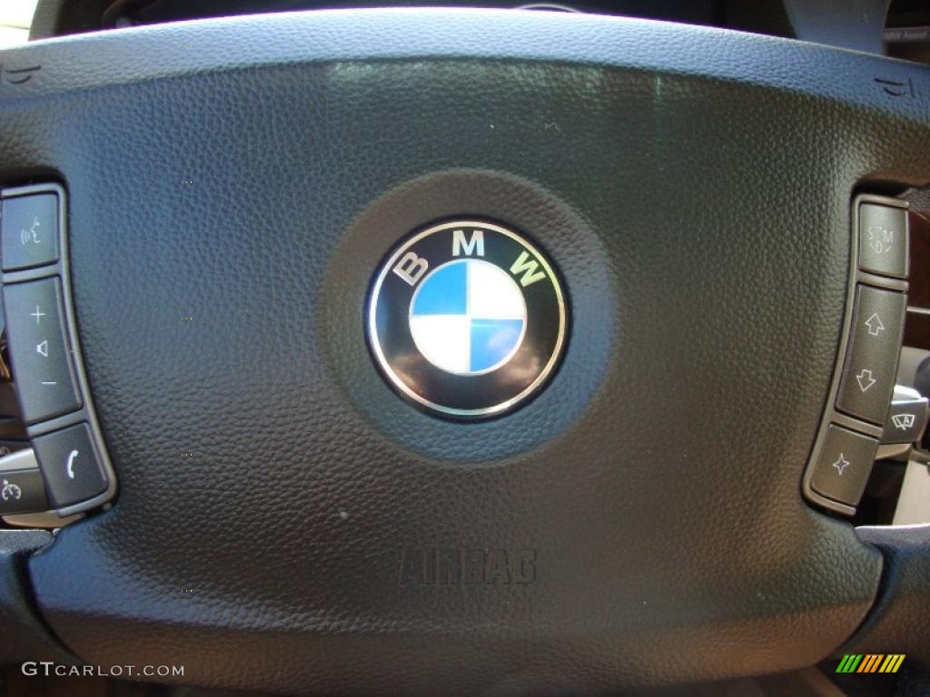 2008 7 Series 750i Sedan - Deep Green Metallic / Natural Brown photo #16