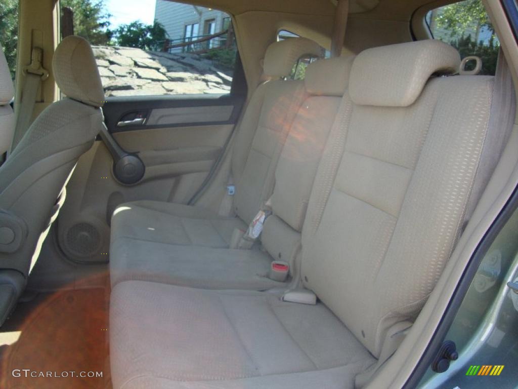 2008 CR-V EX 4WD - Green Tea Metallic / Ivory photo #16