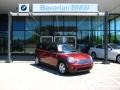 2010 Nightfire Red Metallic Mini Cooper Clubman  photo #2