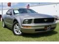 2008 Vapor Silver Metallic Ford Mustang V6 Deluxe Coupe  photo #1